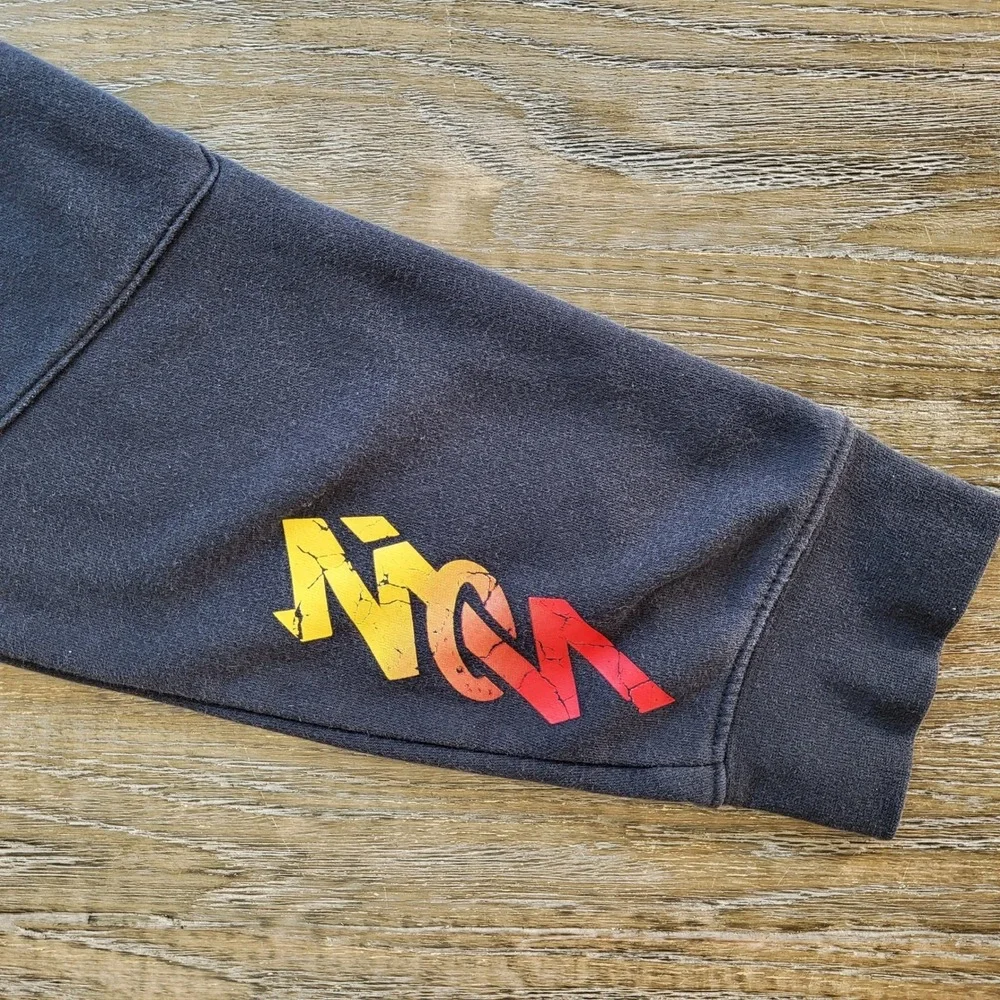Jordan Brand Mens Fleece Joggers Black Utility Cargo Sweatpants Jumpman Graphic